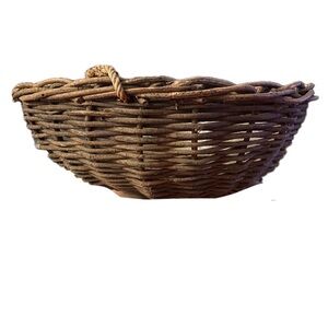 Rustic Woven Plant Hanging Basket